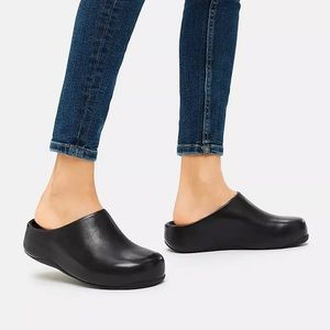 Fitflop Shuv Clogs Black US Size 7 EU size 38